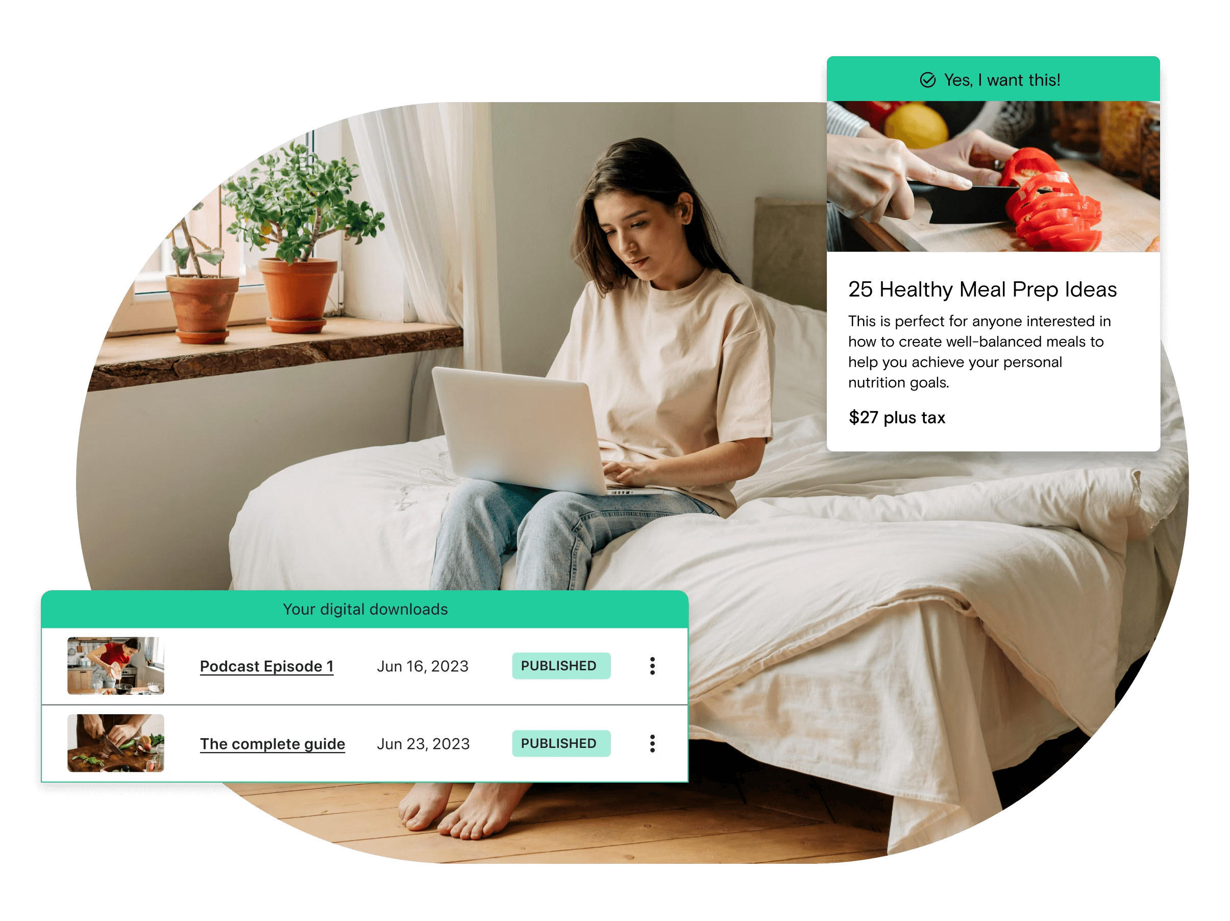 Grow your sales with built-in e-commerce tools
